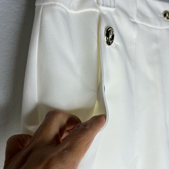 New! Tommy Hilfiger White Dress Sailor Lined Women’s Plus Size Shorts 14 - Picture 9 of 14